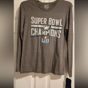 NFL Eagles SBLII Shirt - Women’s Size Medium - NEW with Tags